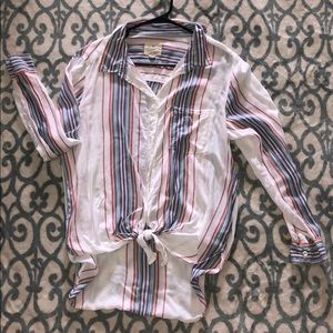 Button Down Top